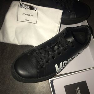 Designer Moschino shoes Size 9